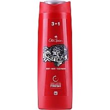 Old Spice Wolfthorn Men's 3-in-1 Shower Gel, Shampoo, and Body Wash