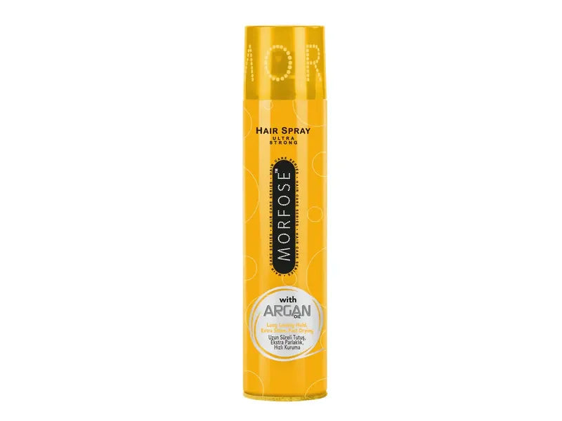 Morfose Hair Spray Ultra Strong With Argan Oil - 300ml