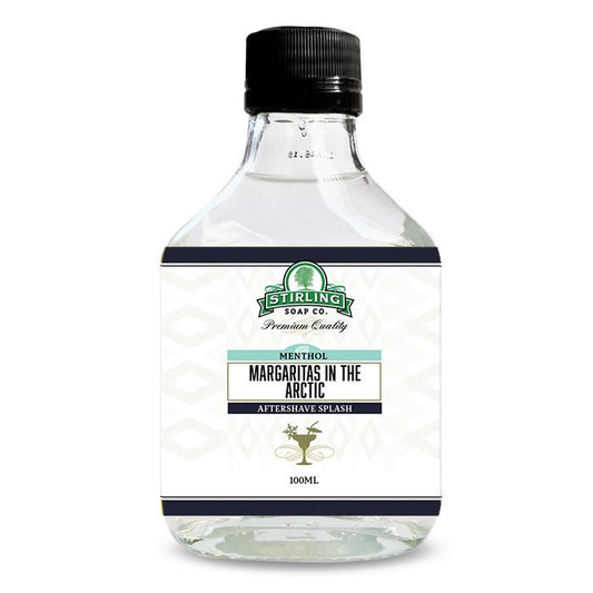 Invigorating Stirling Arctic Margarita Aftershave Splash: Cooling Menthol, Soothing Witch Hazel, 3.4oz