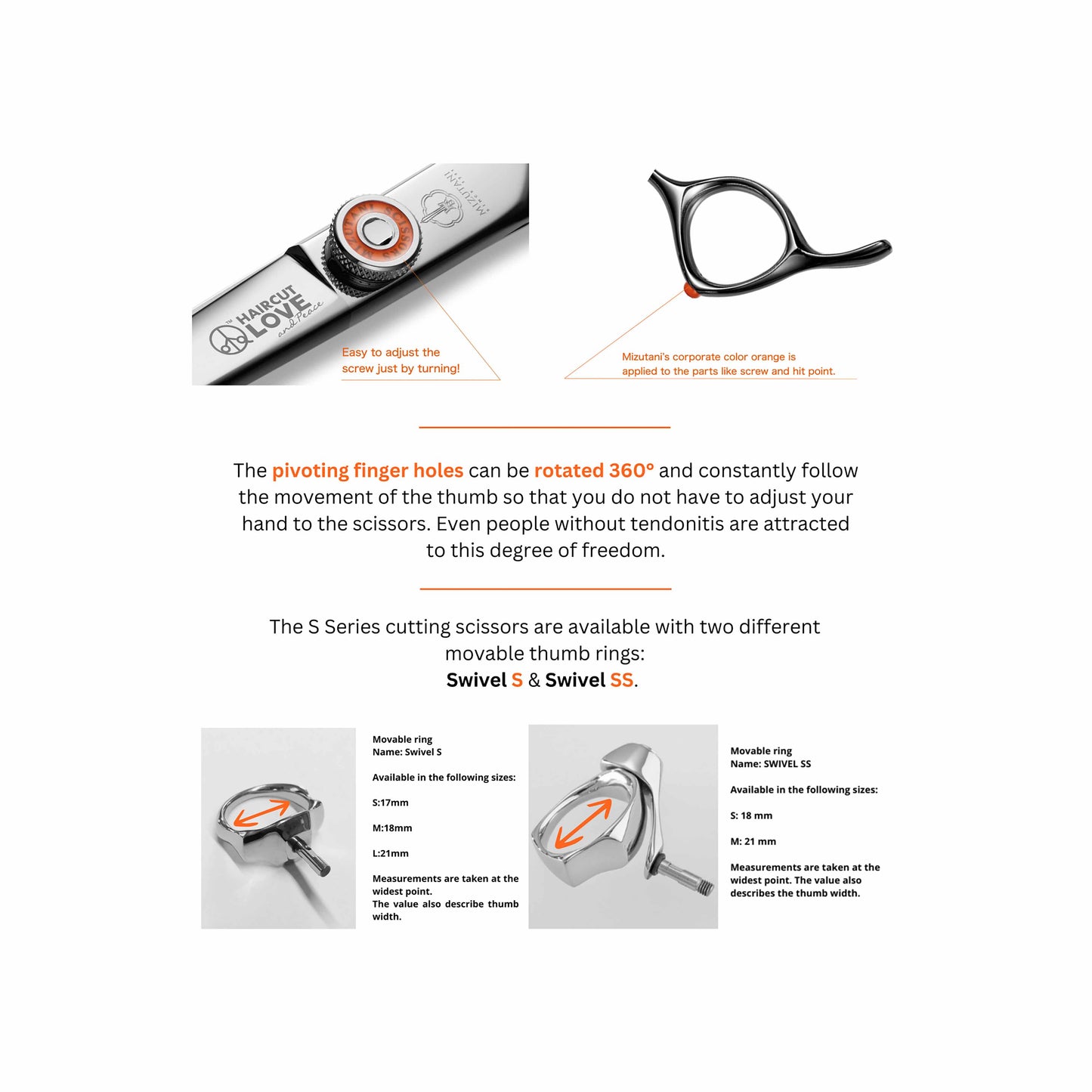 Mizutani SS-Series 5" Scissor