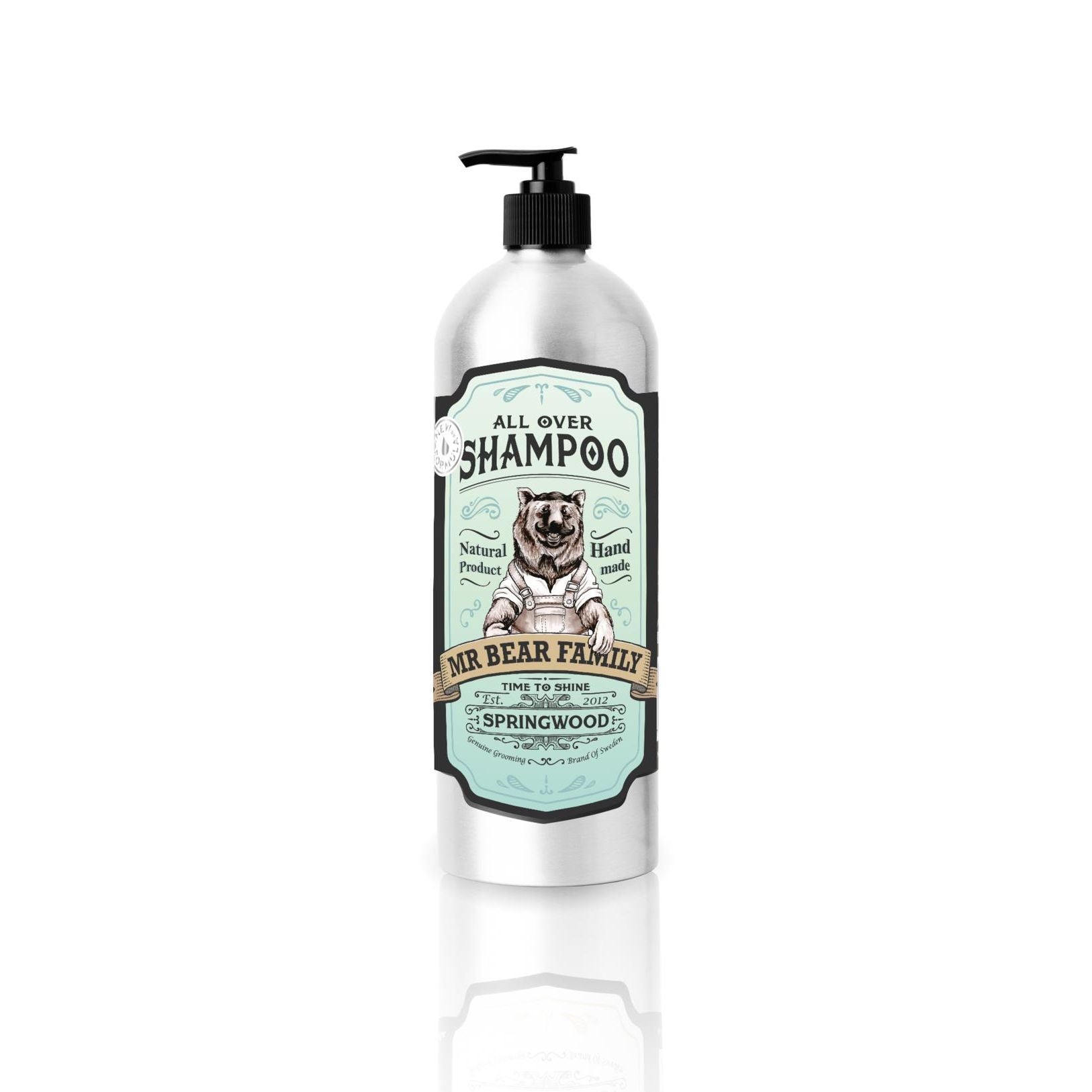 Invigorating Springwood All-Over Shampoo for Hair & Body, 1000ml