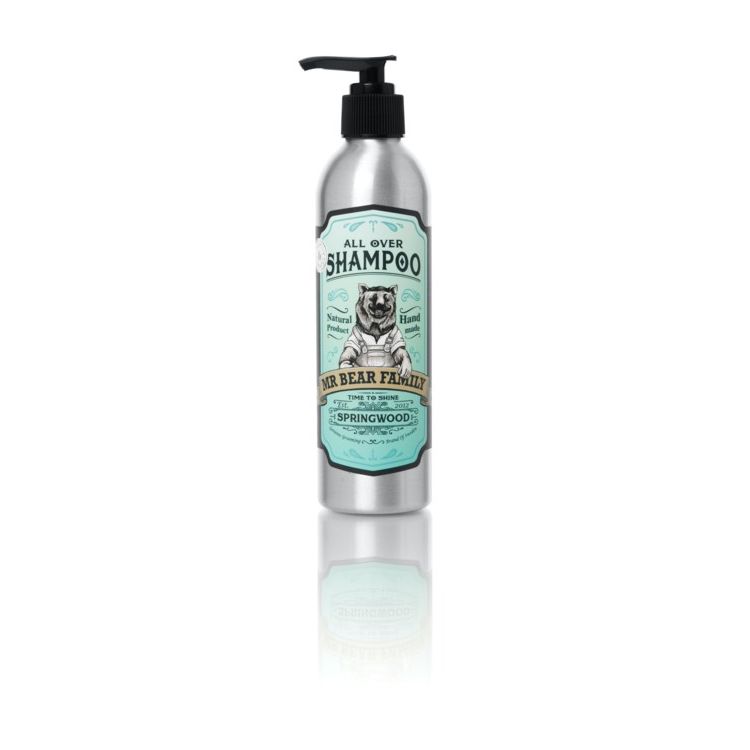 Invigorating Springwood All-Over Shampoo for Hair & Body, 1000ml