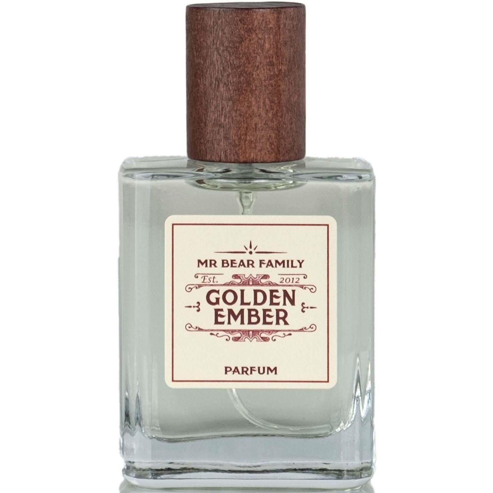 Mr Bear Family Golden Ember 50ml Men's Perfume: Rich Woody Smoky Oriental Fragrance