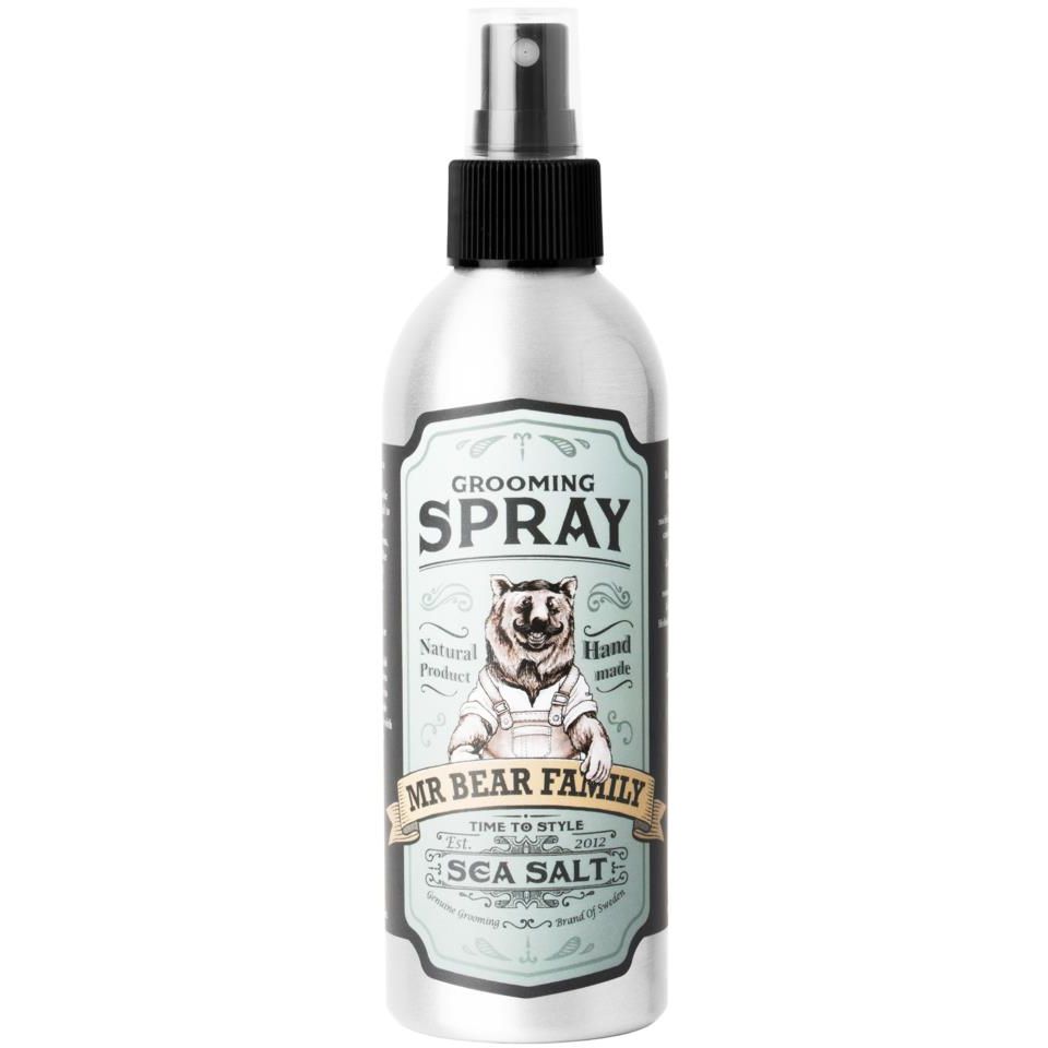 Mr Bear Family Natural Sea Salt Grooming Spray for Volume and Texture