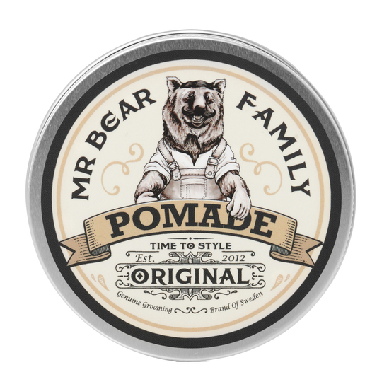 Mr Bear Family Original Water-Based Pomade for Medium Hold & Natural Shine