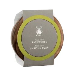 Mühle Shaving Soap Aloe Vera i träskål 65g