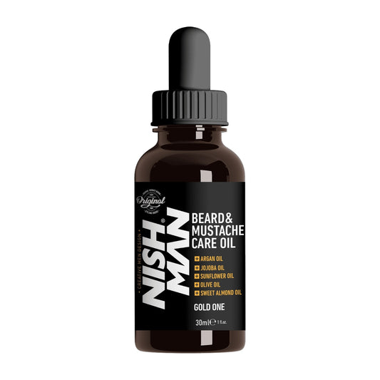 Nishman Skägg- och Mustascholja 30 ml