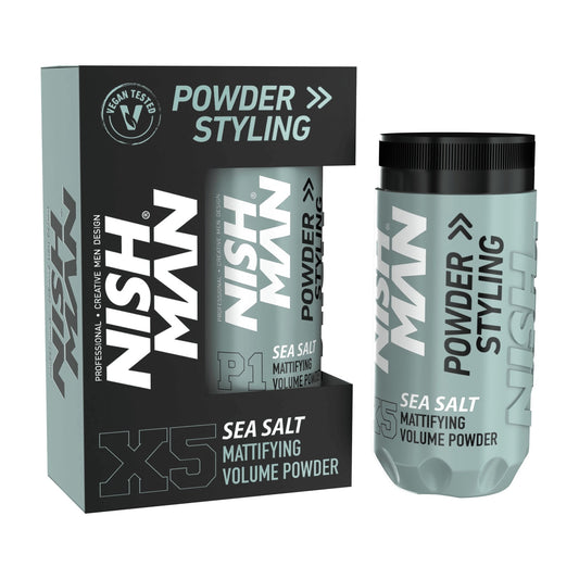 Nishman Powder Wax Sea Salt X5 20 g