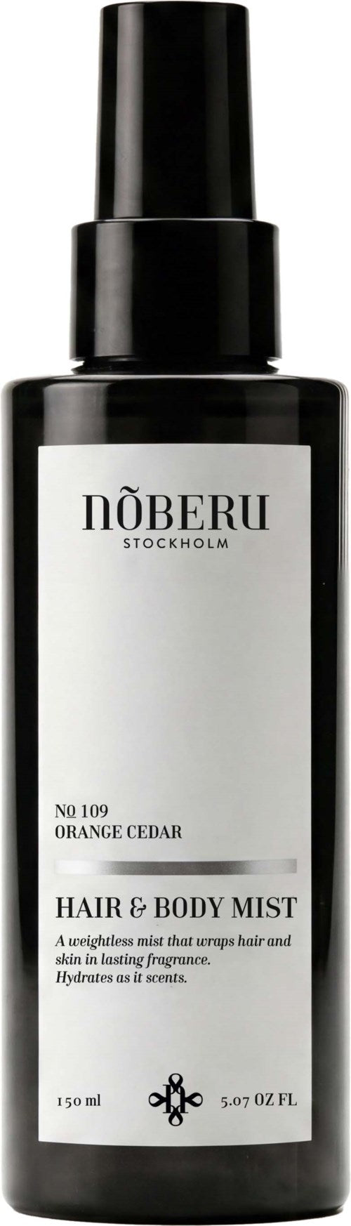 Noberu Hair & Body Mist Orange Cedar 150 ml