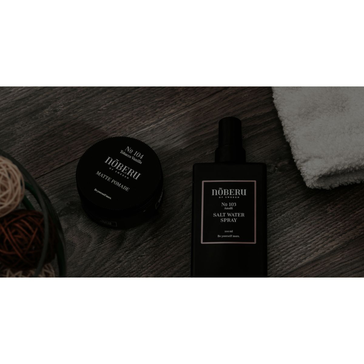 Noberu Sandalwood Beard Tonic Spray: Heat Protection & Argan Oil