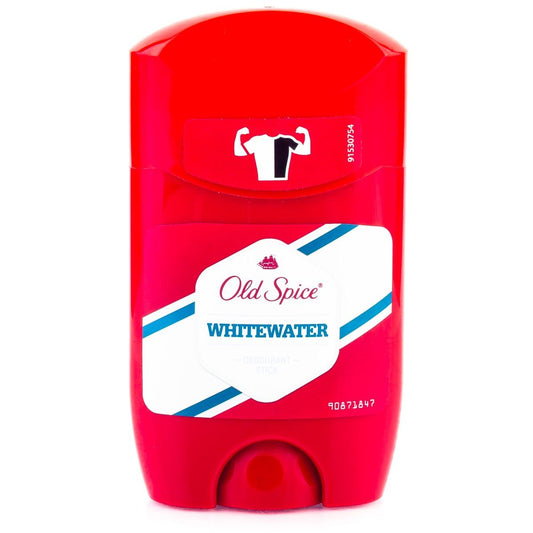 Old Spice Whitewater Fresh Scent Deodorant Stick - Long-Lasting 50ml Odor Protection