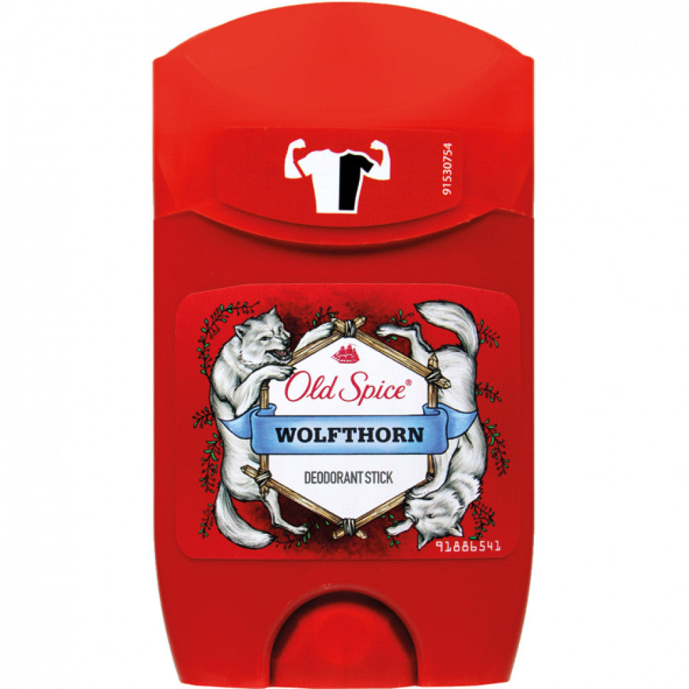Old Spice Wolfthorn Men's Deodorant Stick: Spicy Orange Geranium Scent