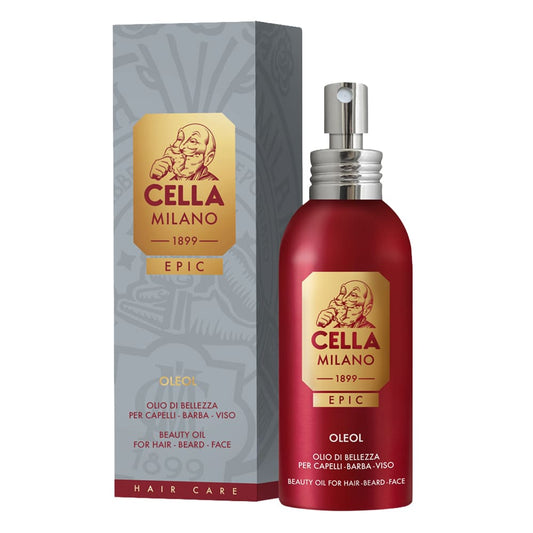 Cella Milano Epic hair beard face oil 50ml