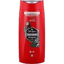 Old Spice Wolfthorn Men's 3-in-1 Shower Gel, Shampoo, and Body Wash