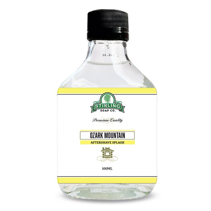 Stirling Ozark Mountain Aftershave Splash: Soothing, Refreshing Post-Shave with Natural Scent