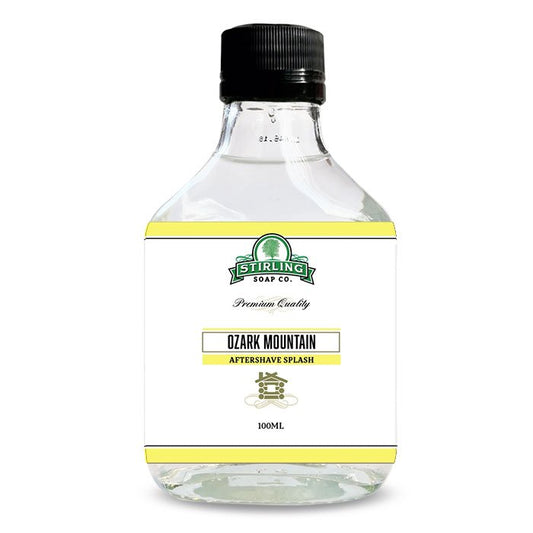 Stirling Ozark Mountain Aftershave Splash: Soothing, Refreshing Post-Shave with Natural Scent