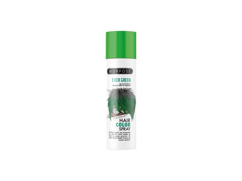 Morfose Ever Green Hair Color Spray - 150ml