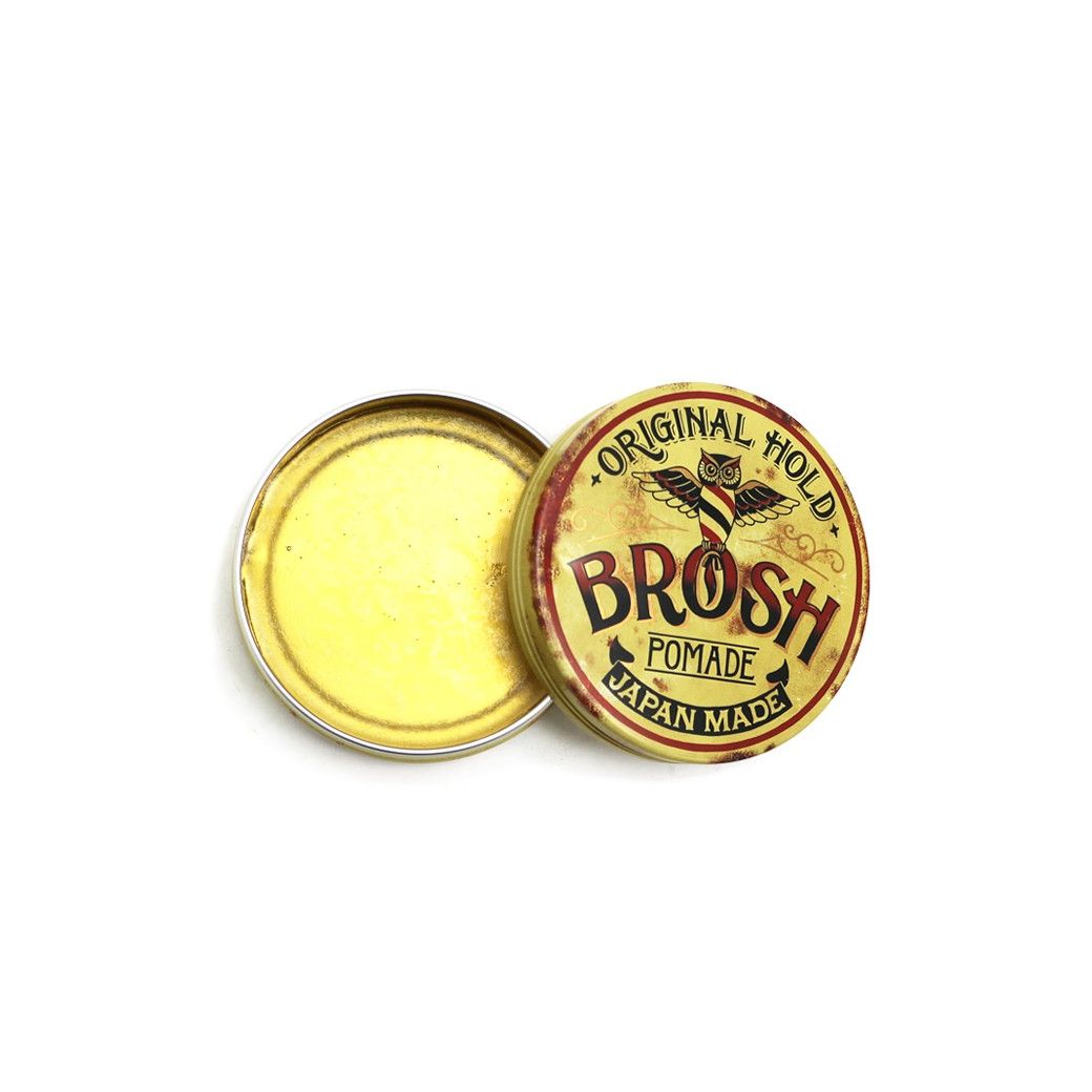 Brosh Original Strong Hold Pomade: Medium Shine, Non-Sticky, Japanese Formula