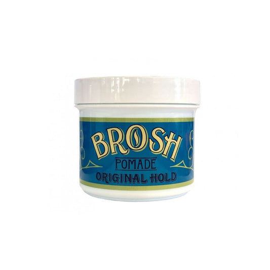 Brosh Original Unscented Strong Hold Hair Pomade for All Hair Types 280g Jar