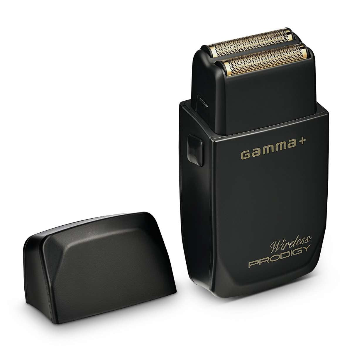 Gamma Più Prodigy Wireless Shaver: Hypoallergenic Gold Titanium Foil, 120-Minute Runtime