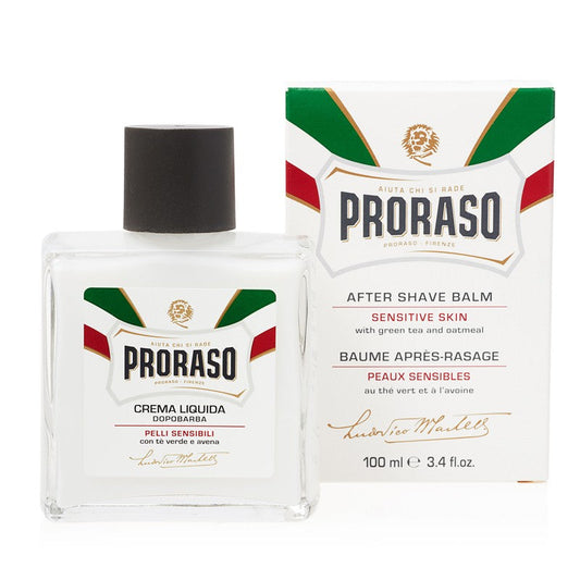 Proraso Sensitive Skin After Shave Balm Liquid Cream Green Tea Oat