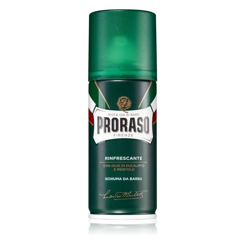 Proraso Refreshing Shaving Foam with Menthol & Eucalyptus, 100ml Can