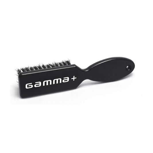 Professional Black Gamma Piú Fade Hair Brush for Barbers & Stylists