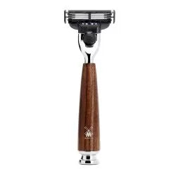 Mühle RYTMO R220M3 Ångat Askträ Gillette Mach3 Rakhyvel