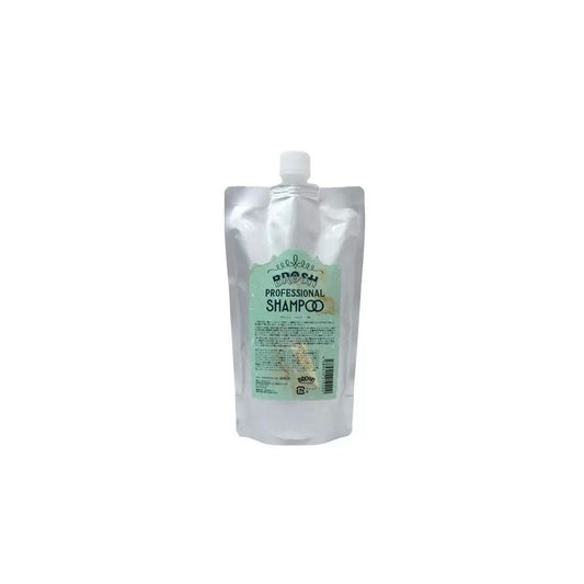 Funky Minty Brosh 380ml Botanical Shampoo Refill Pouch for Deep Cleansing