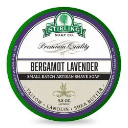 Stirling Soap Company Shaving Soap Bergamot Lavender 172ml