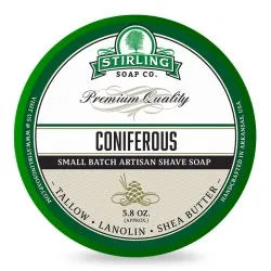 Stirling Soap Company Shaving Soap Coniferous 172ml
