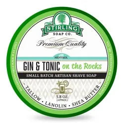 Stirling Soap Company Shaving Soap Gin & Tonic 172ml