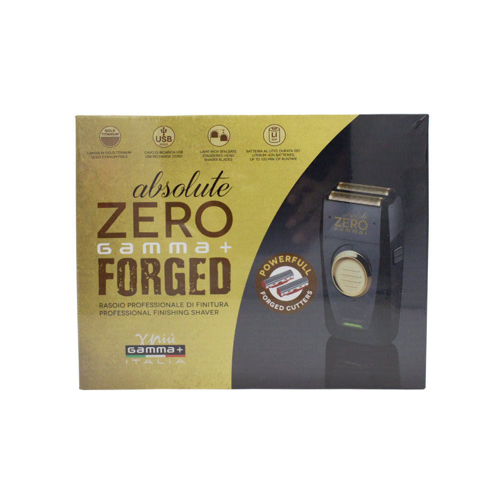 Gamma Più Absolute Zero Hypoallergenic Titanium Foil Shaver - Cordless, Fast Charge