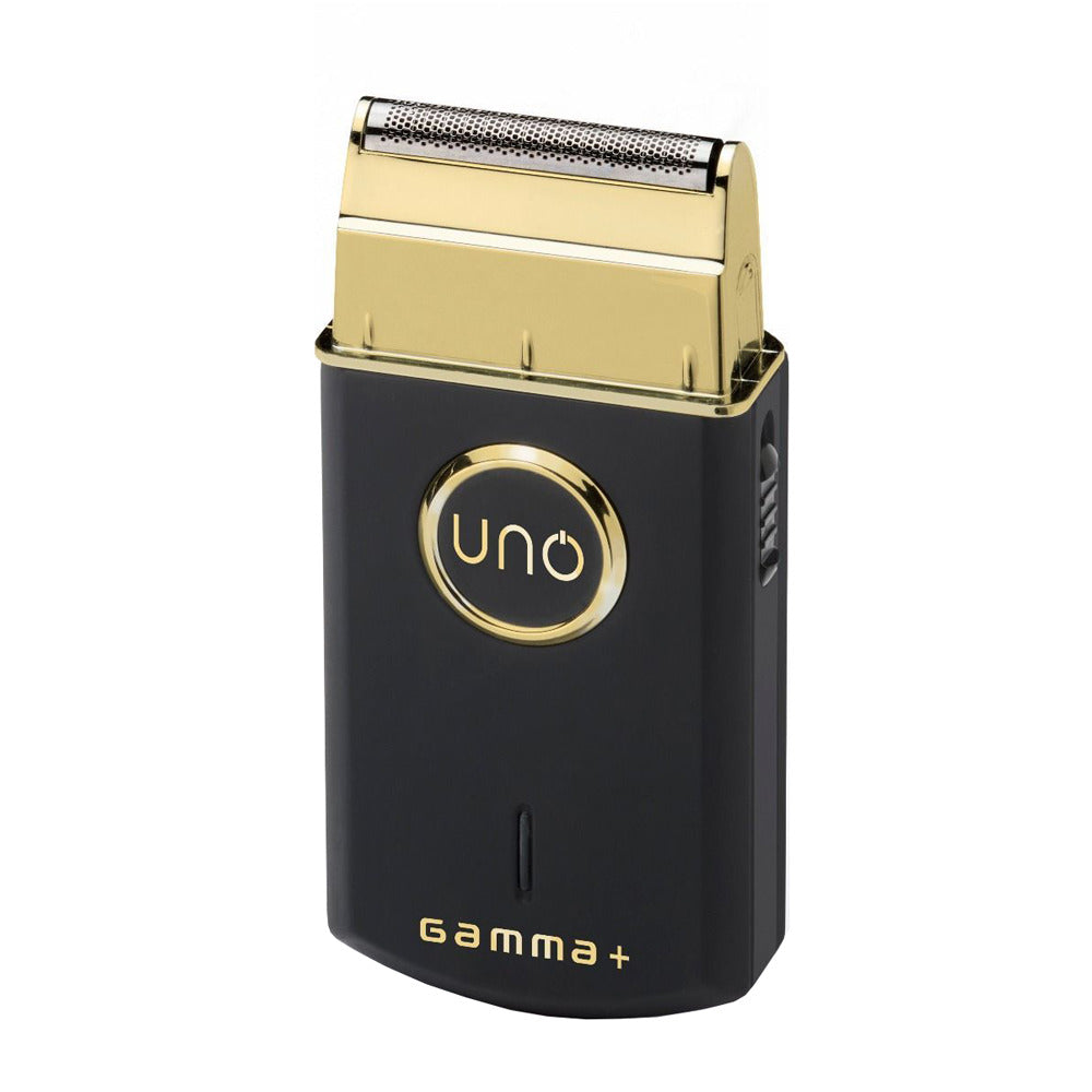 Gamma Piú Shaver UNO: Lithium-Ion Cordless Ultra-Thin Gold Titanium Foil
