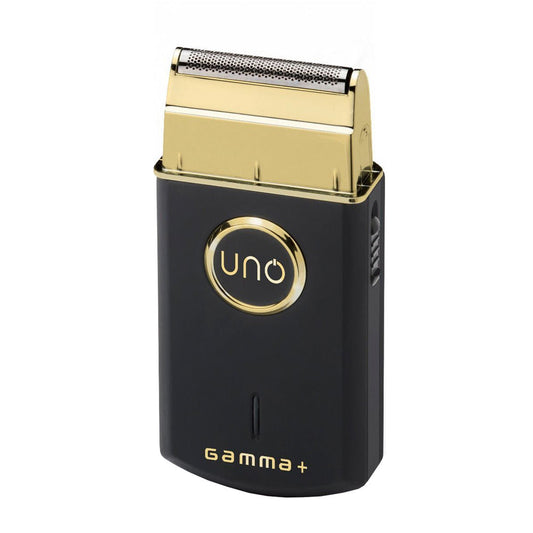 Gamma Piú Shaver UNO: Lithium-Ion Cordless Ultra-Thin Gold Titanium Foil