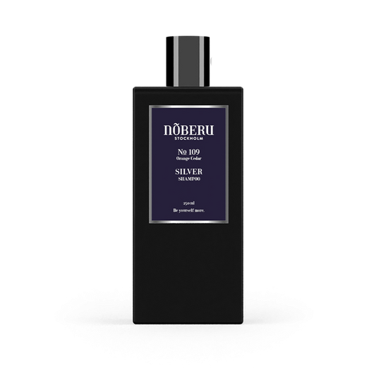 Noberu Silver Shampoo: Neutralizes Yellow Tones, Moisturizes, Boosts Cool Blonde Shine