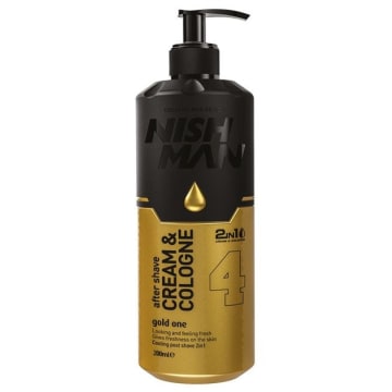 Nishman After Shave Cream Cologne 400ml Gold One