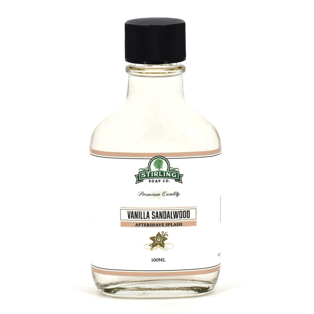 Stirling Soap Company Aftershave Splash Vanilla Sandalwood 100 ml