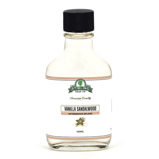 Stirling Soap Company Aftershave Splash Vanilla Sandalwood 100 ml