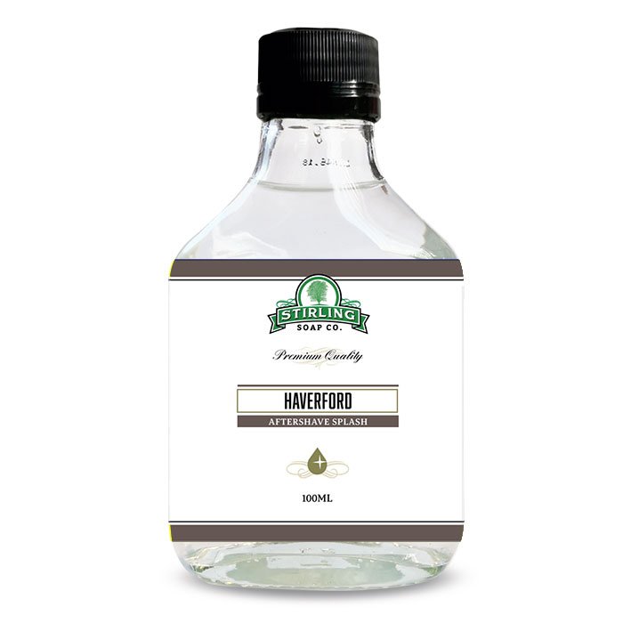 Stirling Soap Co. Haverford Scented Aftershave Splash - Soothes & Refreshes Skin
