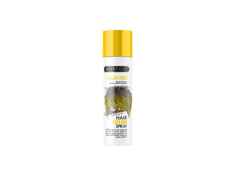 Morfose Yellow Mood Hair Color Spray - 150ml