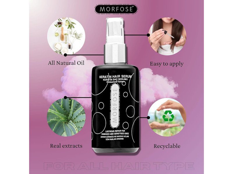 Morfose Keratin Hair Serum - 75ml
