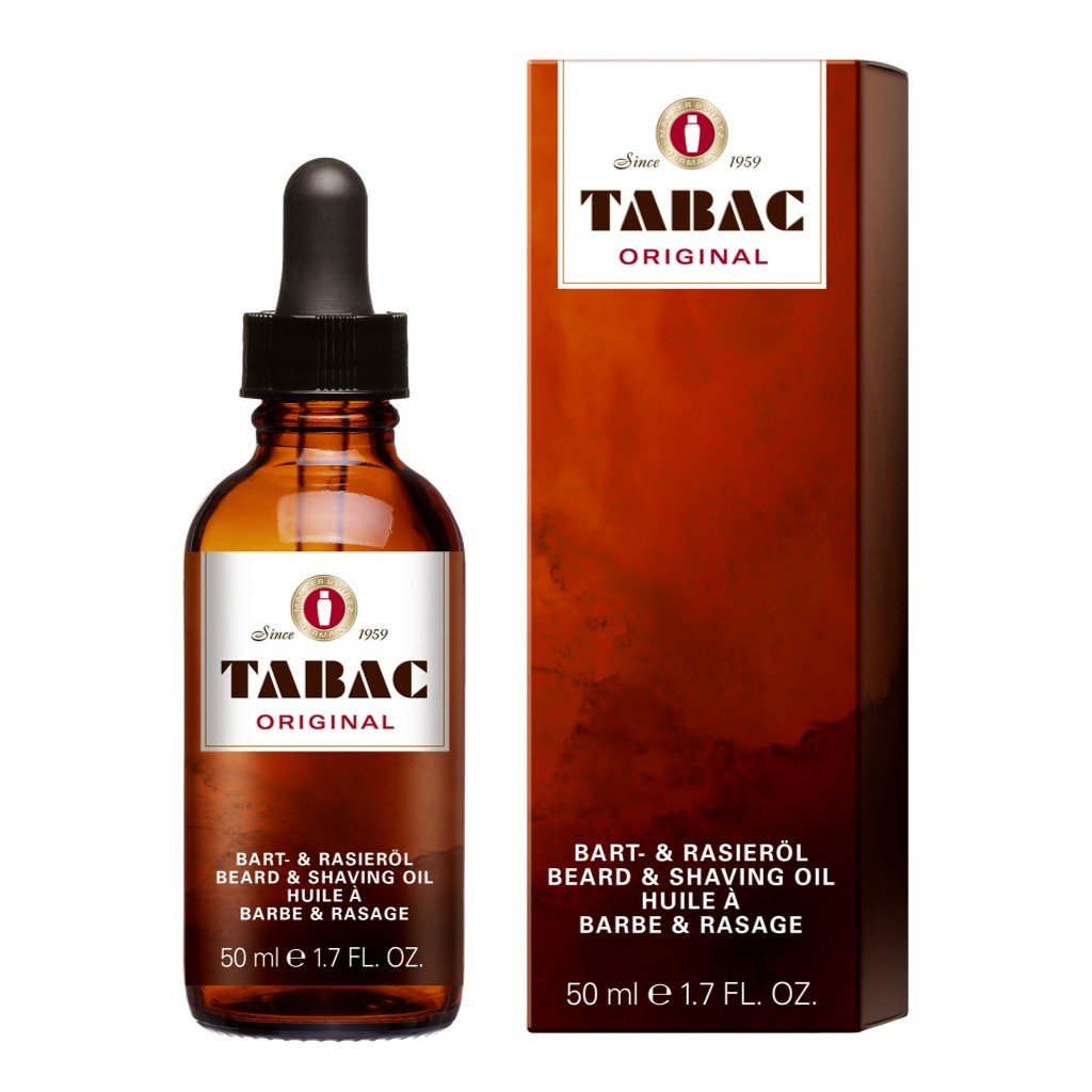 Tabac Original Classic Scent Beard Oil: Hydrates, Shines, Soothes Skin