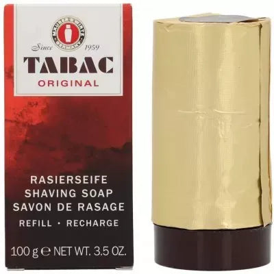 Tabac Original Shaving Soap Stick Refill 3.5oz for Classic Smooth Lather
