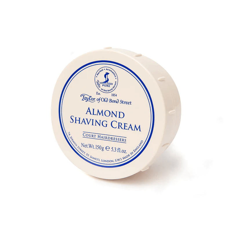 Taylor of Old Bond Street Luxurious Almond Shaving Cream 5.3 oz for Smooth Shaves