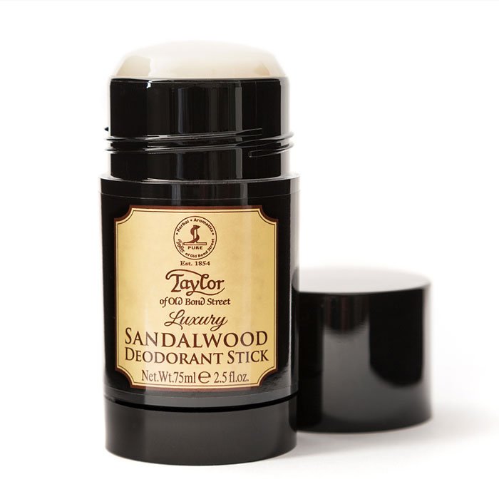 Classic Taylor of Old Bond Street Sandalwood Deodorant Stick, 2.65 oz, Aluminum-Free