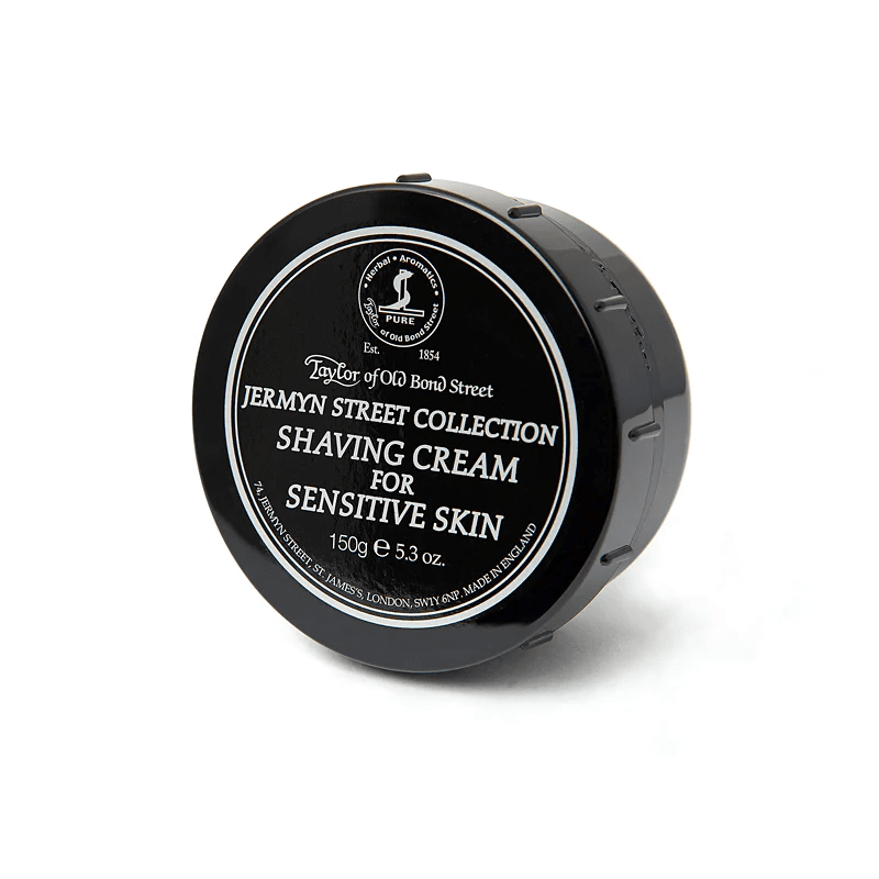 Taylor of Old Bond Street Jermyn Street Collection Shaving Cream for Sensitive Skin, 5.3 Ounces