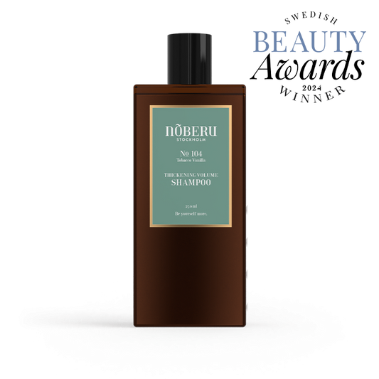 Noberu Stockholm Thickening Volume Shampoo for Fullness, Elasticity & Natural Luster