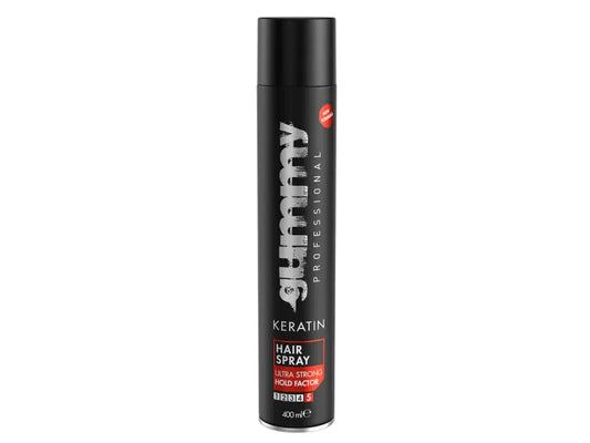 Gummy Keratin Hair Spray Ultra Strong Hold Factor - 400ml