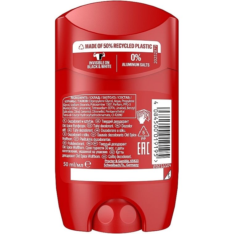 Old Spice Wolfthorn Men's Deodorant Stick: 48-Hour Freshness, Wild Citrus Scent